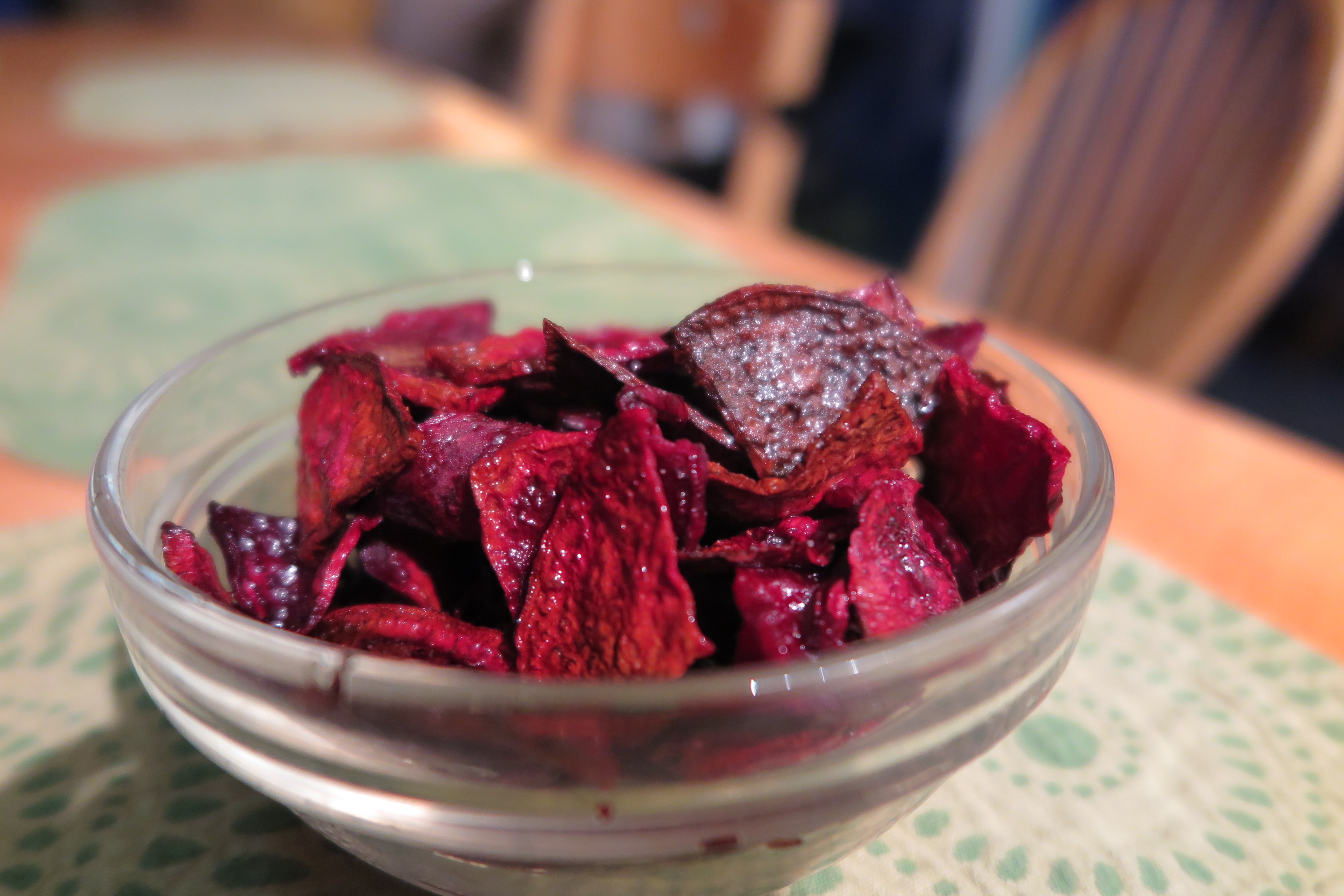 quick and easy beet chips